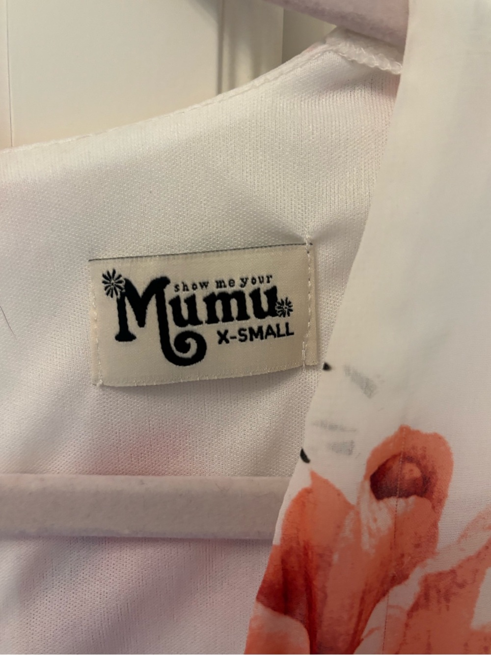 Show Me Your Mumu Riri Romper ~ Size XS ~ white with roses - Picture 4 of 10